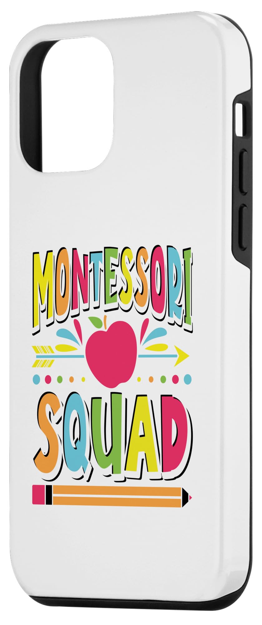 iPhone 12 mini Montessori Squad Teacher Team Montessori School Case - Image 2