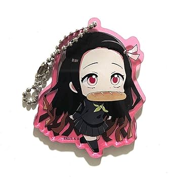 鬼滅の刃 中高一貫!!キメツ学園物語 缶バッジ アクリルキーホルダー 鬼滅の刃」のスピンオフ「中高一貫!!キメツ学園物語」の炭治郎や