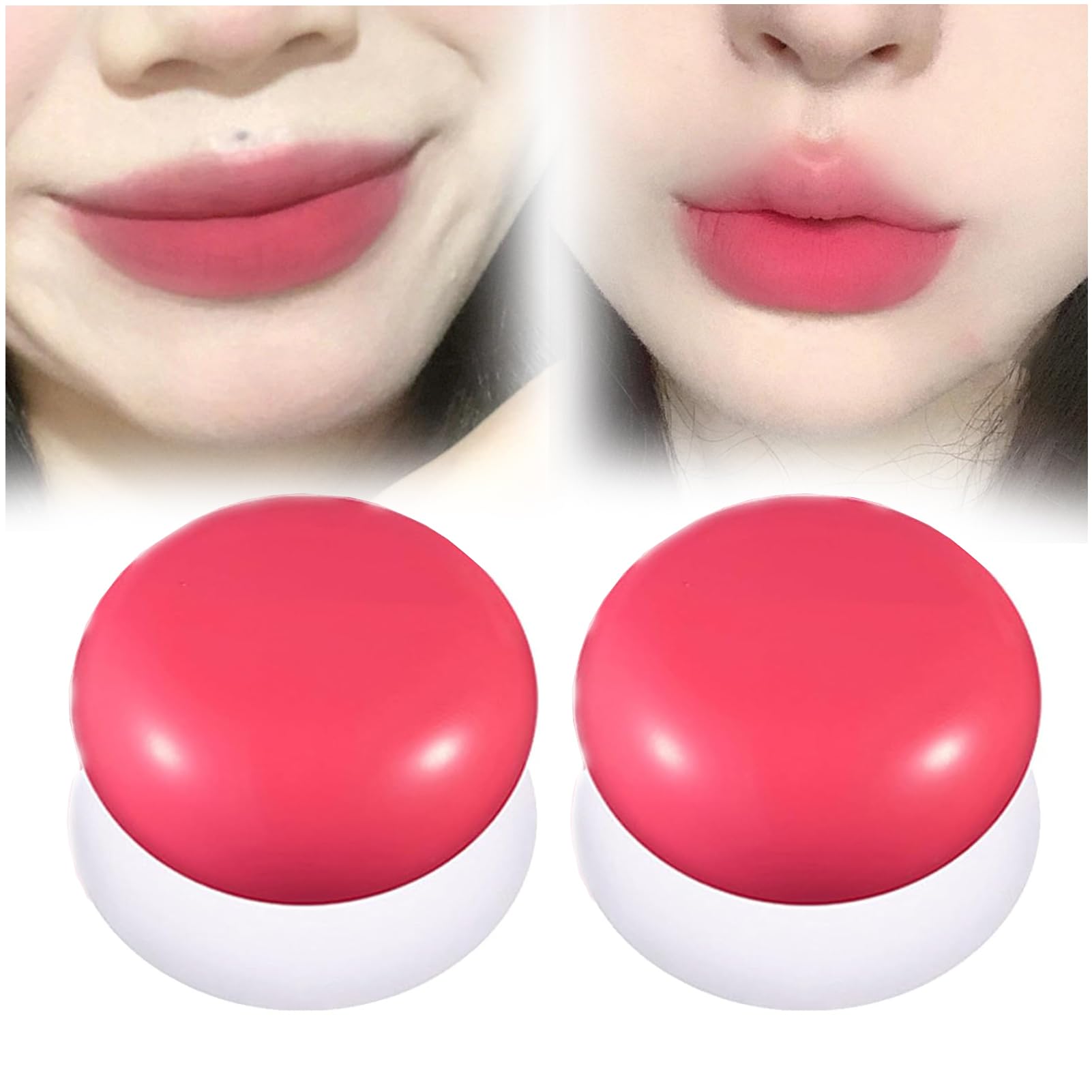 Korean Pudding Pot Blush-Lip Pudding Pot, Lip&Cheek Blurry Pudding Pot-5g, Pudding Pot Lip Tints, Buildable Lightweight, Multi-Use Soft Matte Finish