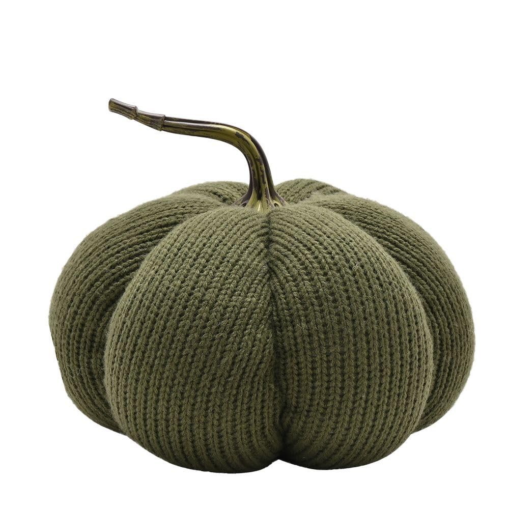 Widdop And Co Green - Country Living - Pumpkin Doorstop. Autumnal Home Décor Gifting Decorative Door Stop For Living Room, Kitchen Or Bedroom.