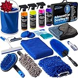Relentless Drive Car Detailing Kit (18pc) - Car Cleaning Kit - Car Wash Kit - Complete Car Wash Kit...