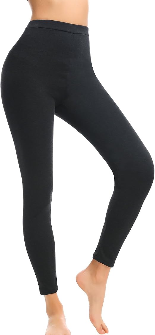 NINGMI Leggings Donna Vita Alta Cotone Elasticizzati Fitness Pantaloni :  Amazon.it: Abbigliamento