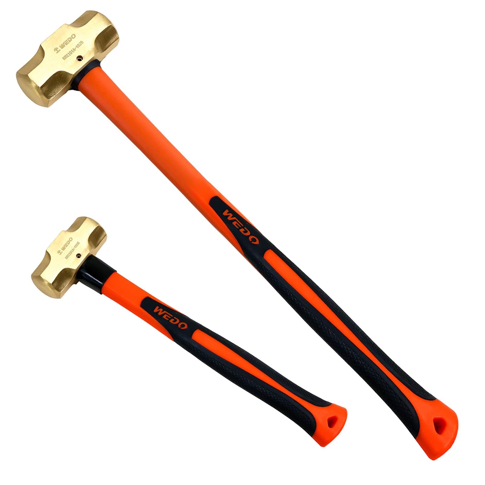 WEDO Brass Sledge Hammer - 4lb, Durable Handle -14