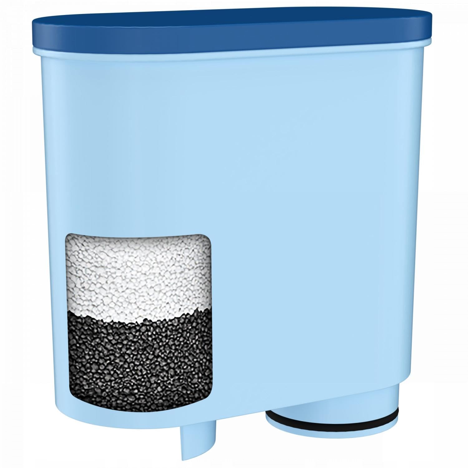 Filtro per l'acqua AquaFloow per macchine da caffè automatiche, ricambio compatibile con Philips, Saeco AquaClean CA6903/10 CA6903/22 CA6903, Riduce il contenuto di calcare- 6 pezzi