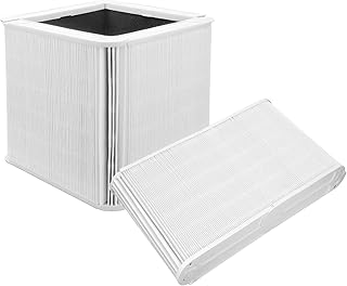 2 Pack 211+ Filters Fit for Blueair Blue Pure 211+ and Max Foldable Particle and Activated Carbon Filter(Not fit for 211i Max)