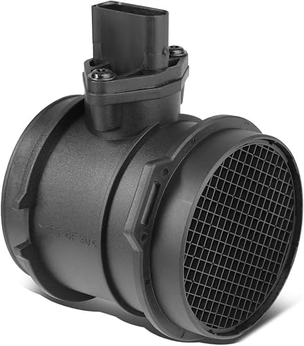 DNA MOTORING OEM-SS-071 Conjunto de sensores de medidor de aire masivo MAF estilo fábrica para 98-00 C43 AMG, metáliconegro