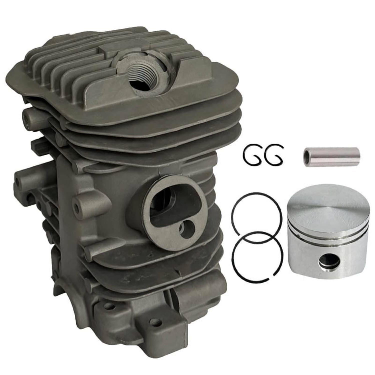 40mm Bore Cylinder with Piston Cast-Metal Cylinder and Piston Kit Compatible Engine Part Restores Compression for Mechanics, DIYers, 941C 941CX Cylinder-image-12