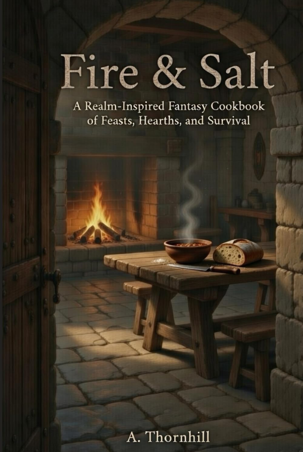 Fire and Salt A Realm-Inspired Fantasy Cookbook of Feasts, Hearths, and Survival (FIRE & SALT The Hearth Codices)