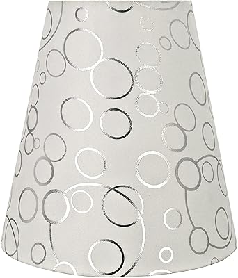 Aspen Creative 32891A, Transitional Hardback Empire Shaped Spider Construction Lamp Shade in White, 12