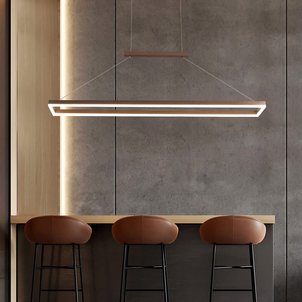Luminaire de plafond moderne pour cuisine et repas chaleureux en famille