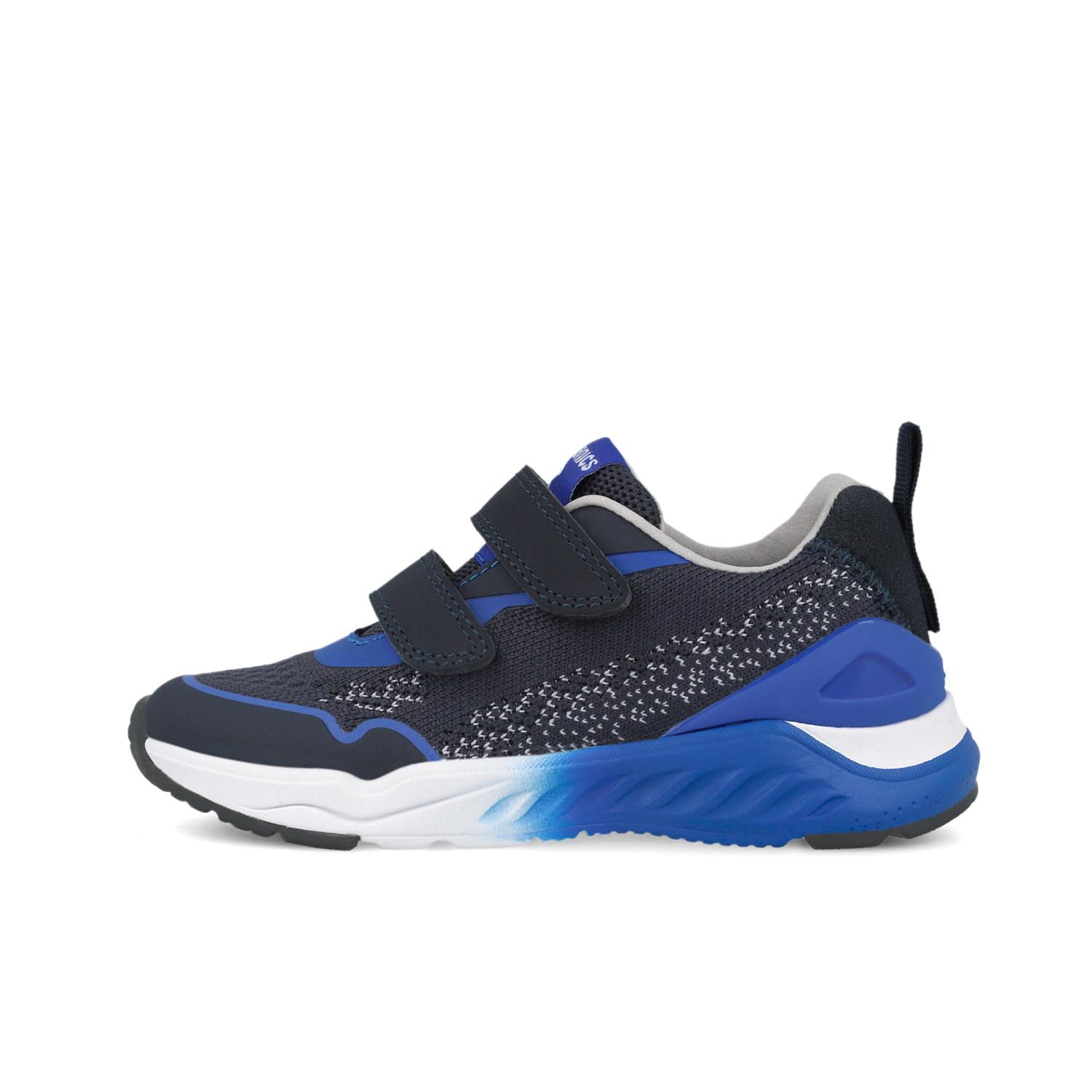 Biomecanics Zapatillas Niño 251270-A455 | Azul Marino con Azul Eléctrico | Doble Cierre Adhesivo | Tejido Transpirable | Antideslizante