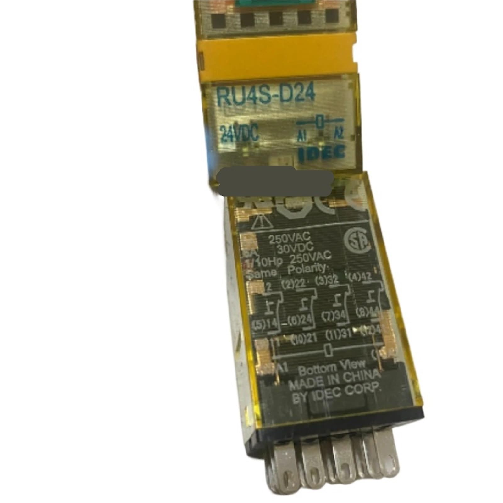 Image of the ATUUKOPC RU4S-D24 14-pin relay.