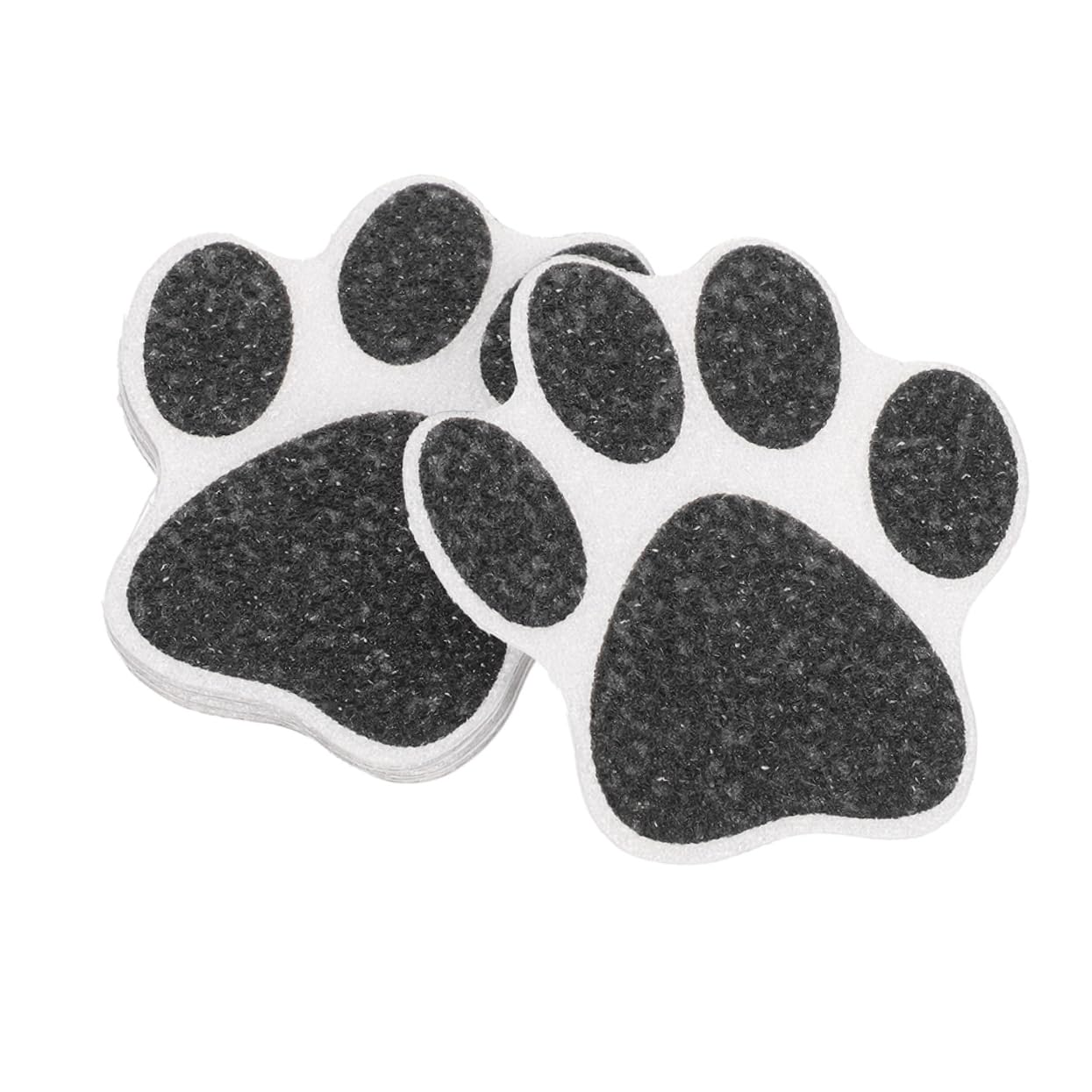 Beatifufu 20pcs Cute Paw Print Cat Dogs Paw Kitchen Bathroom Floor Non-Slip Decorative Stickers for Home Decor