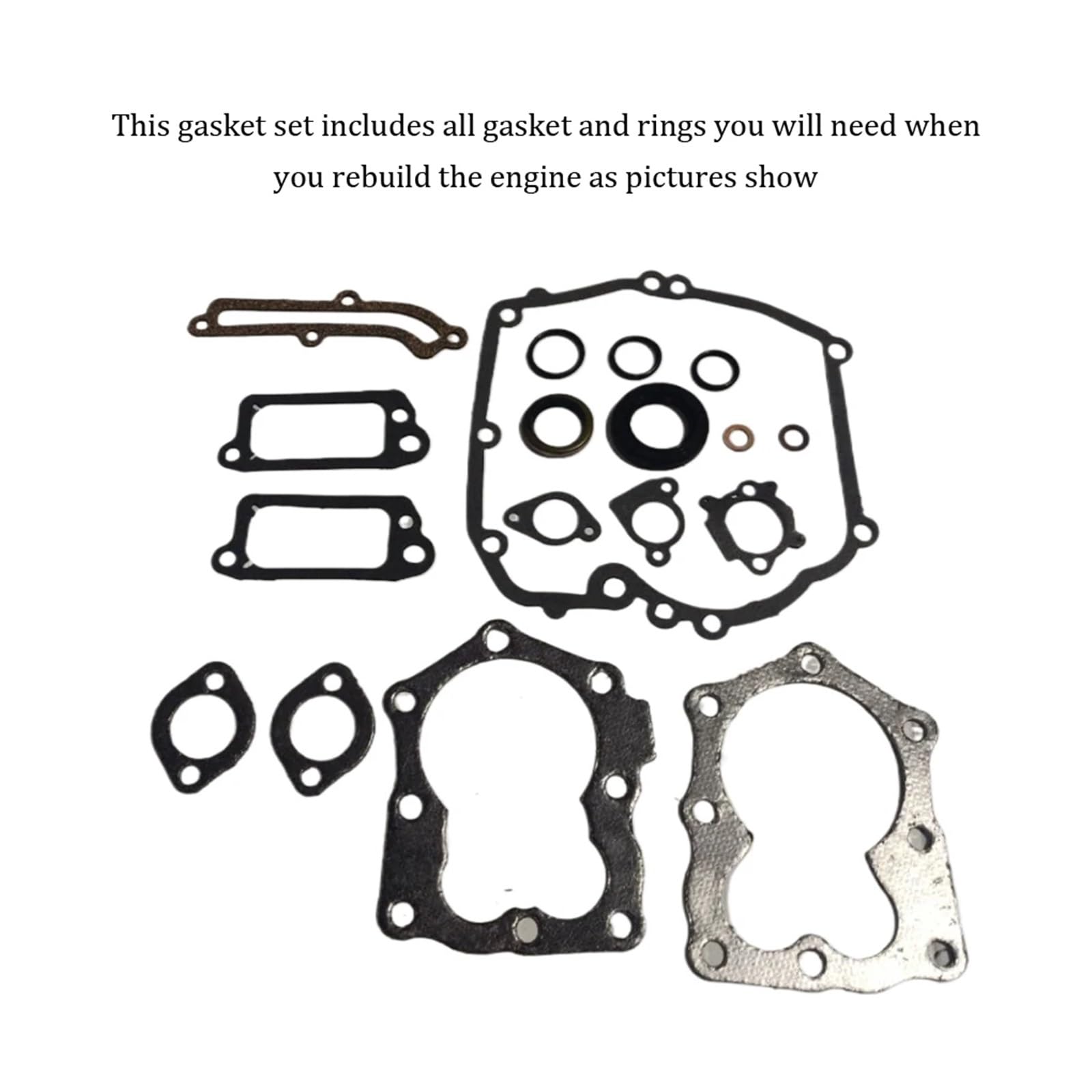 Uszczelka głowicy cylindra Pasuje do Briggs Fit For Stratton 590508? Zestaw uszczelek silnika zastępuje 794307 497316 Części motocyklowe