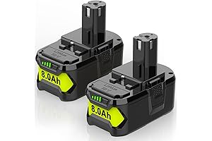 Ryobi Battery –Long-Lasting 8.0Ah Power for Your Ryobi Tools