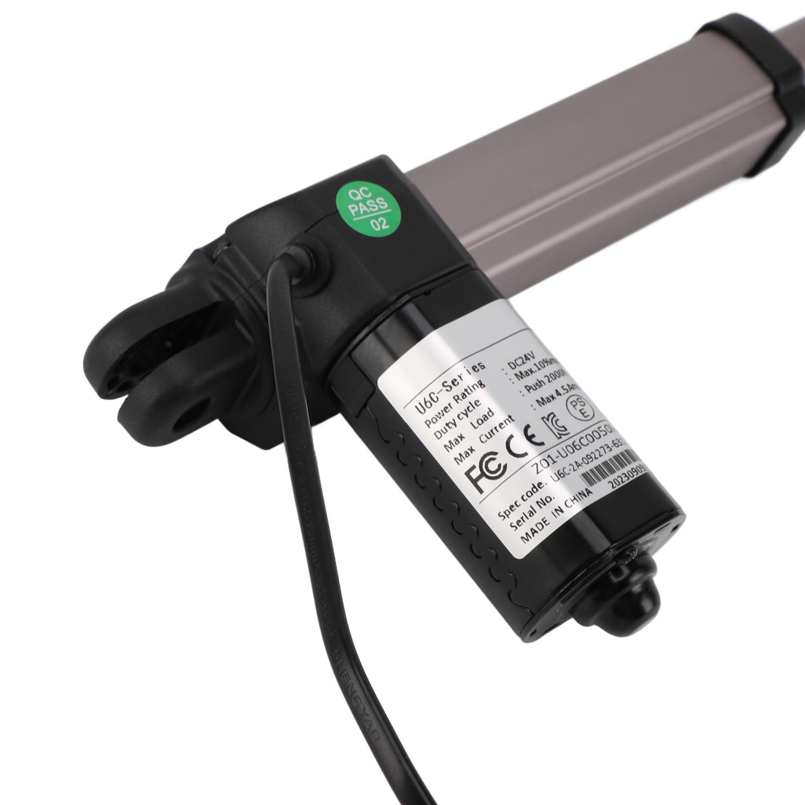 Kit de Reemplazo del Actuador del Motor del Sillón Reclinable Eléctrico, Varilla de Empuje del sofá Eléctrico de 24 V CC, Actuador Lineal Eléctrico de 4 Pulgadas de,