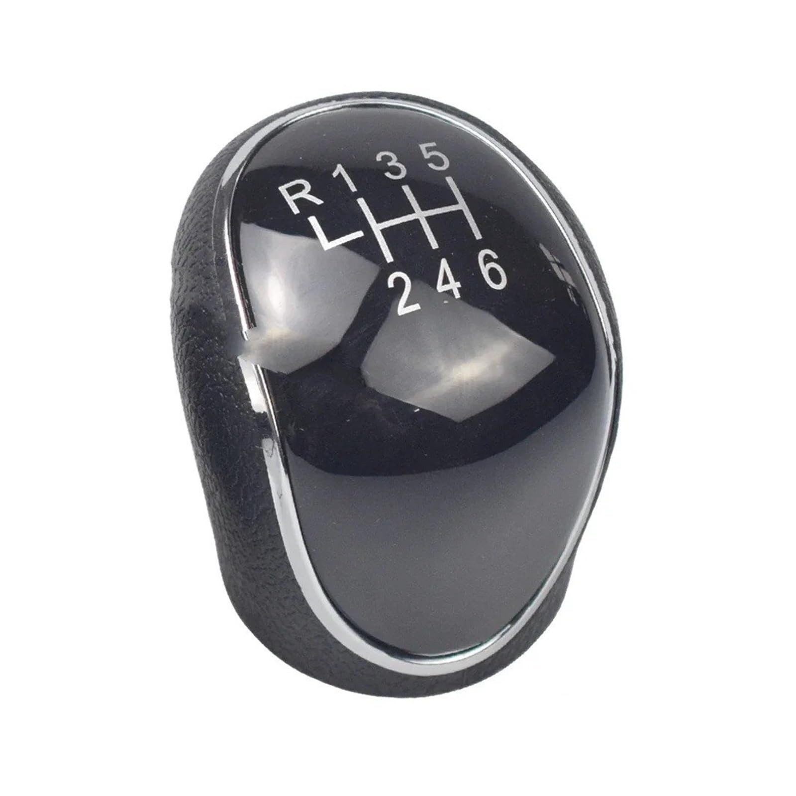 SAUANMNKTP Gearshift Knob for Hyundai for IX35 2012-2016 6 Speed Gear Shift Knob Lever Stick(Black 6 Speed)