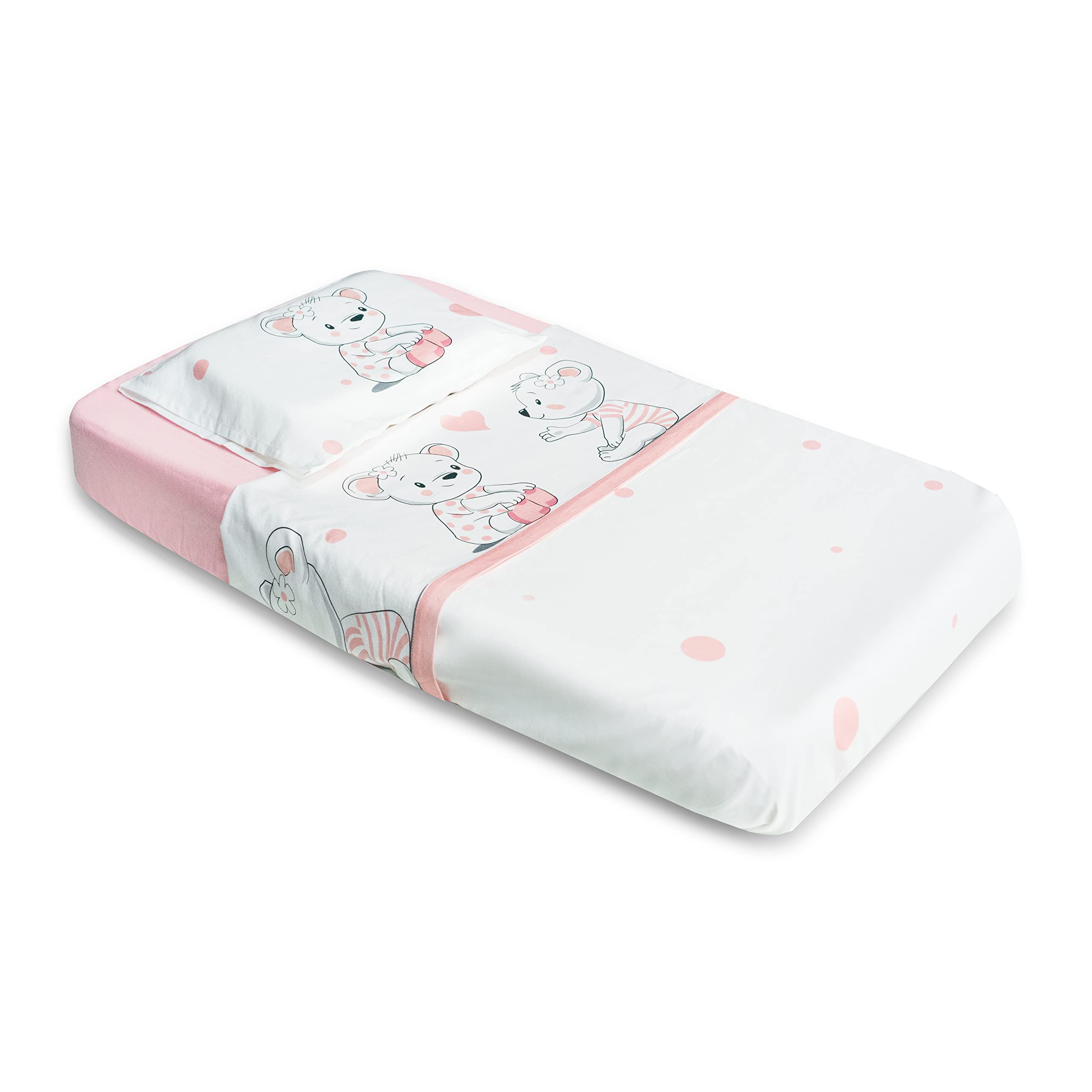 GOYSILA Next to Me Baby Crib Sheets 4 Pieces 100% Cotton Oeko-Tex Certified Hypoallergenic Breathable Compatible Nexttome Cosleeping Cot Next2Me Babylo Cozee Mattress 50x83 - Image 3