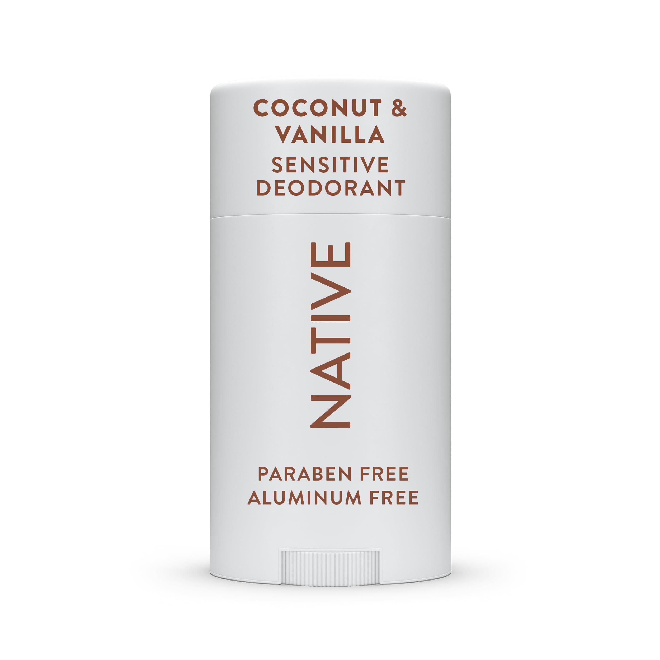 Native Sensitive Deodorant | Natural Deodorant for Women and Men, Aluminum Free, Baking Soda Free, Phthalate Free, Talc Free, Coconut Oil and Shea Butter | Coconut & Vanilla (Sensitive)