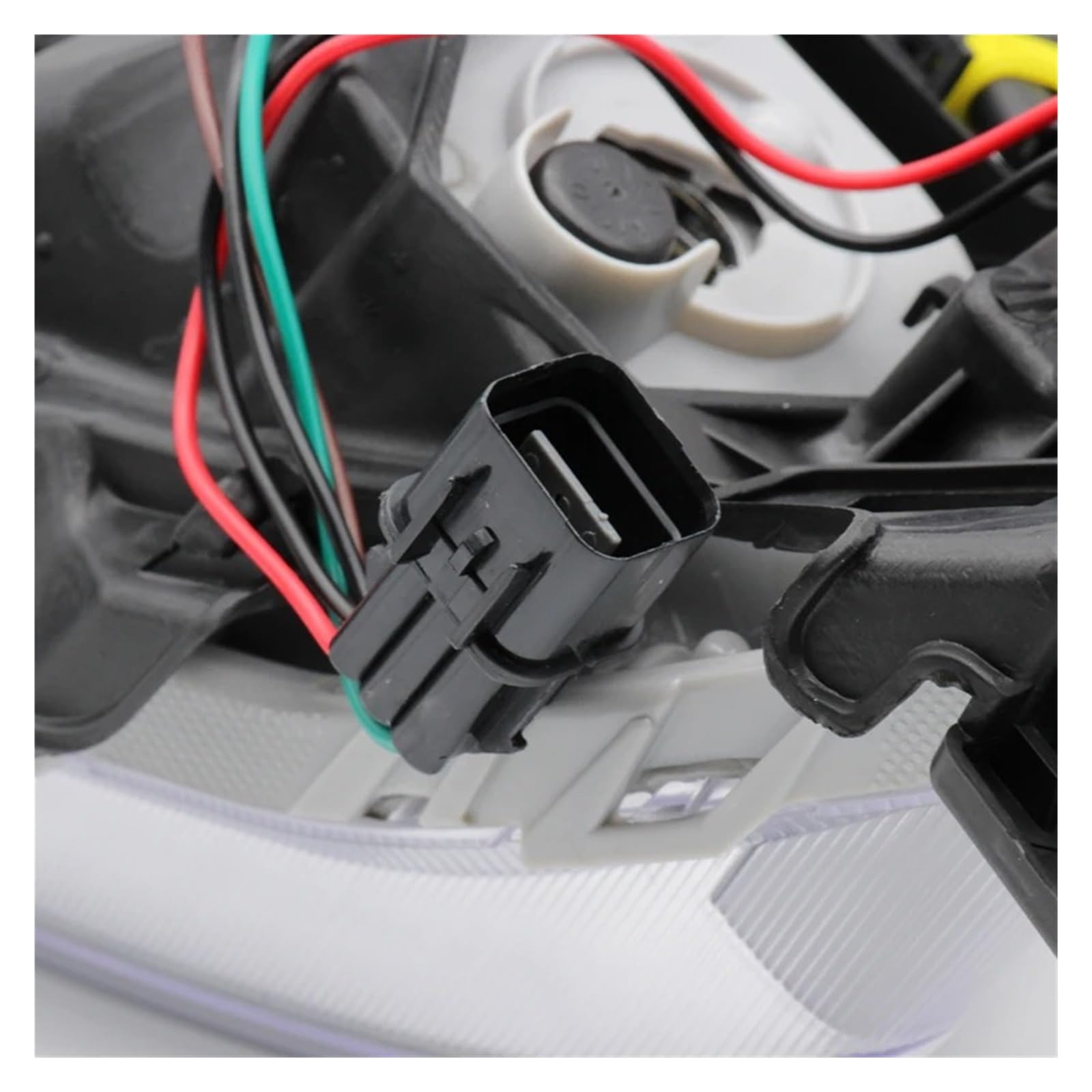 1Paio 12V Fendinebbia DRL LED Luce Marcia Diurna Impermeabile Gruppo Faro Per Auto Per Hyundai Per Santa Per Fe IX45 2013 2014 2015 Luci Lavoro Fuoristrada