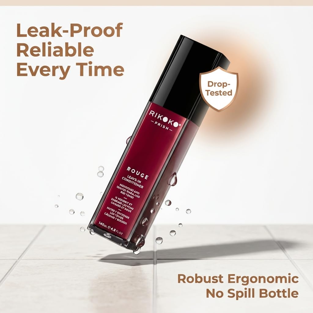 PRISM Pigmented Leave-in Conditioner for Color Treated Hair - Rouge Conditioner - 140 ML - Sulfate and Paraben-Free