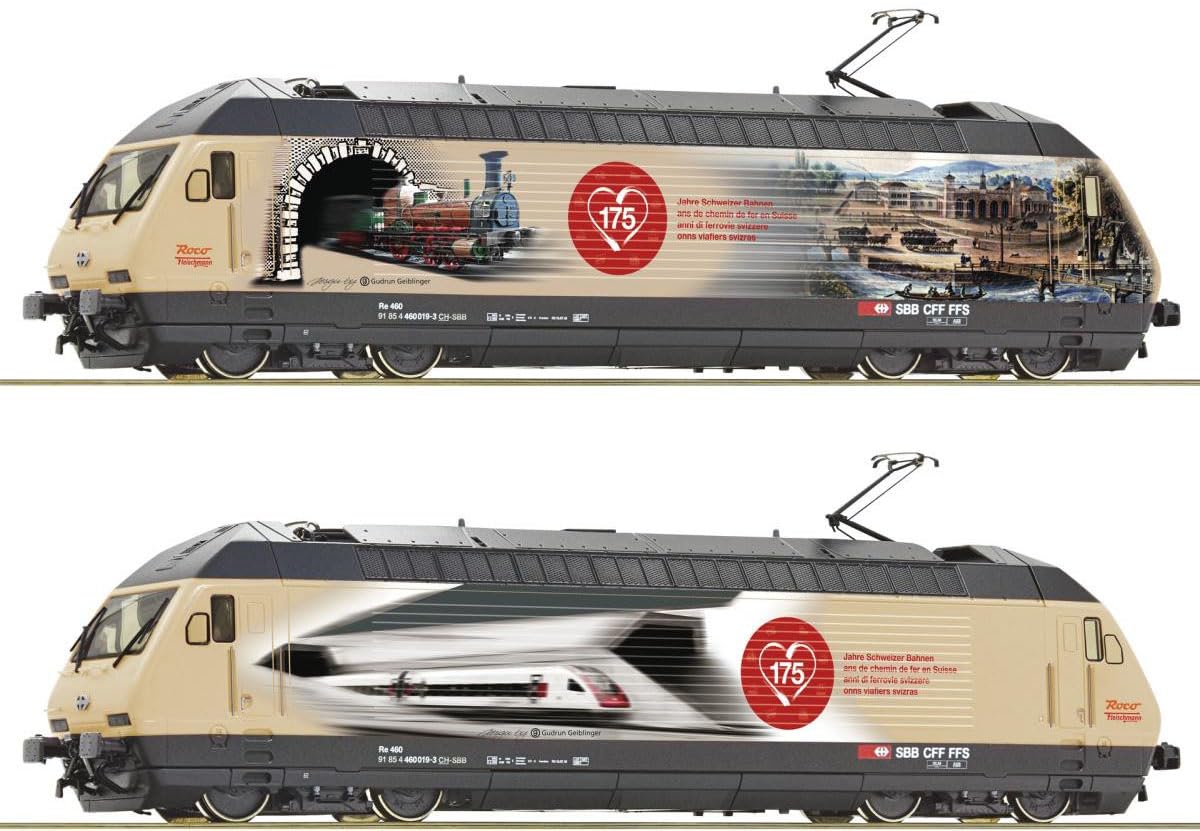 Roco SBB 78678 Electric Locomotive H0 460 019-3 175 Years SBB