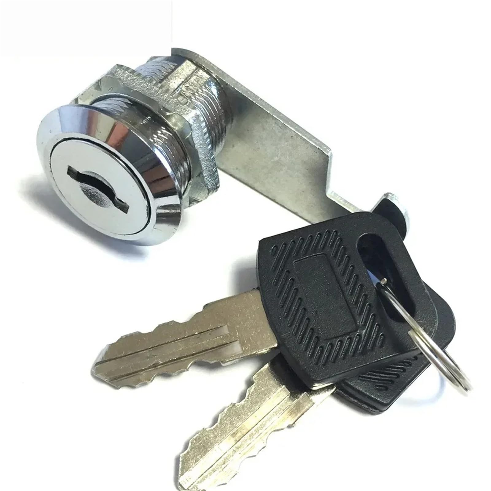 Wqgqpxob Key Different 30Mm 4 Size Drawer Cam Lock With 2 Keys For Mailbox File Cinet Tool Box Locker Furniture Hardware 1Pcs(Key Different 30Mm)