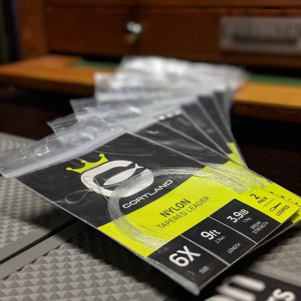 Cortland Nylon Tapered Leader - 2 Pack