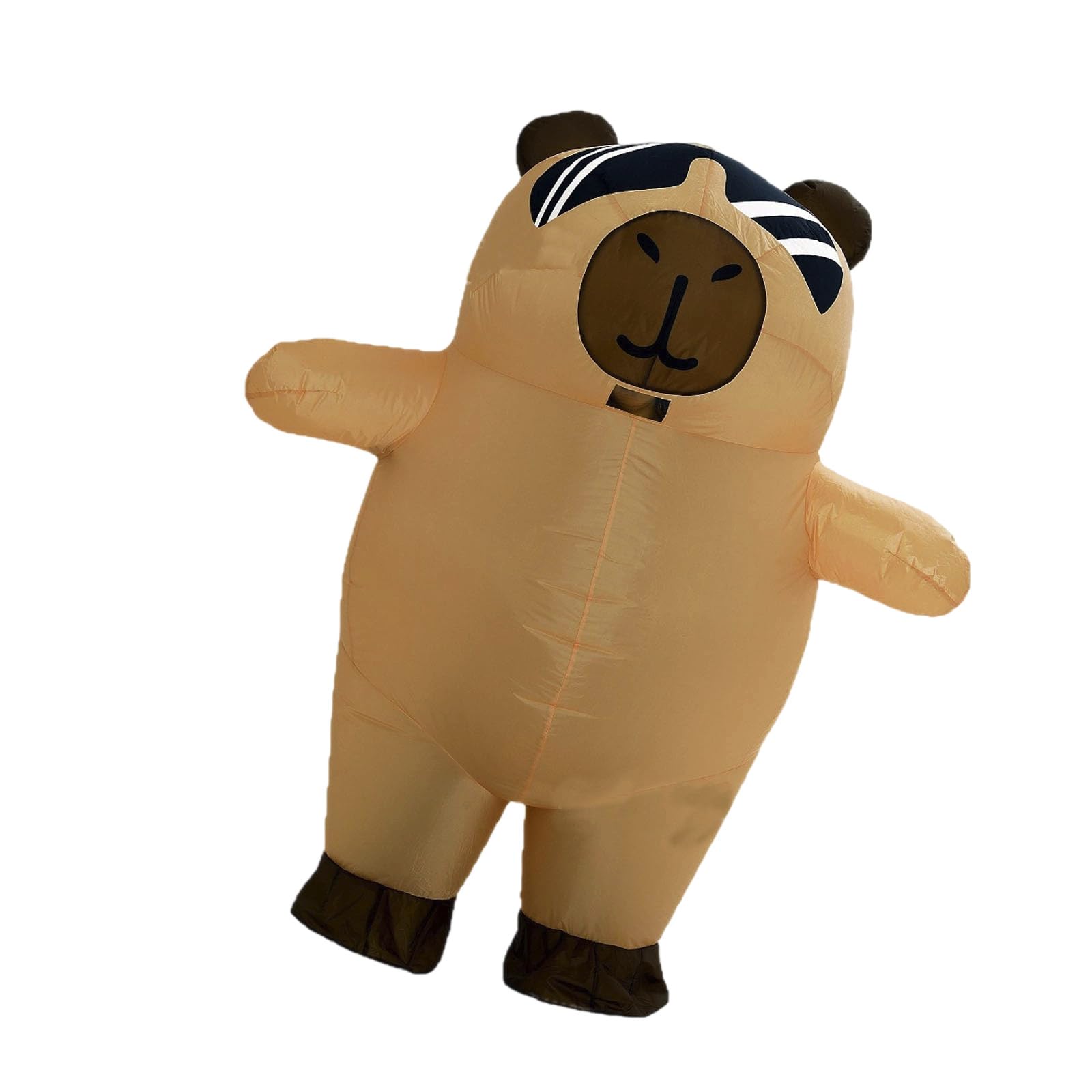 Capybara Disfraz hinchable para hombre, fiestas, disfraces, divertidos, festivales, carnaval, disfraz, celebración, adultos, ropa inflable, divertido, mono de animales cosplay