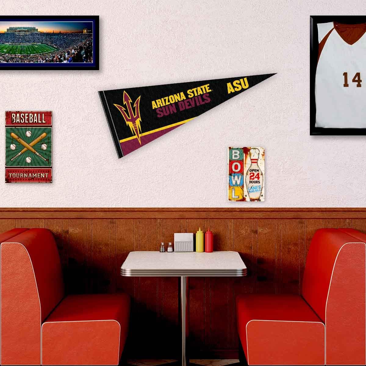 Arizona State Sun Devils Pennant Full Size Felt - Image 3