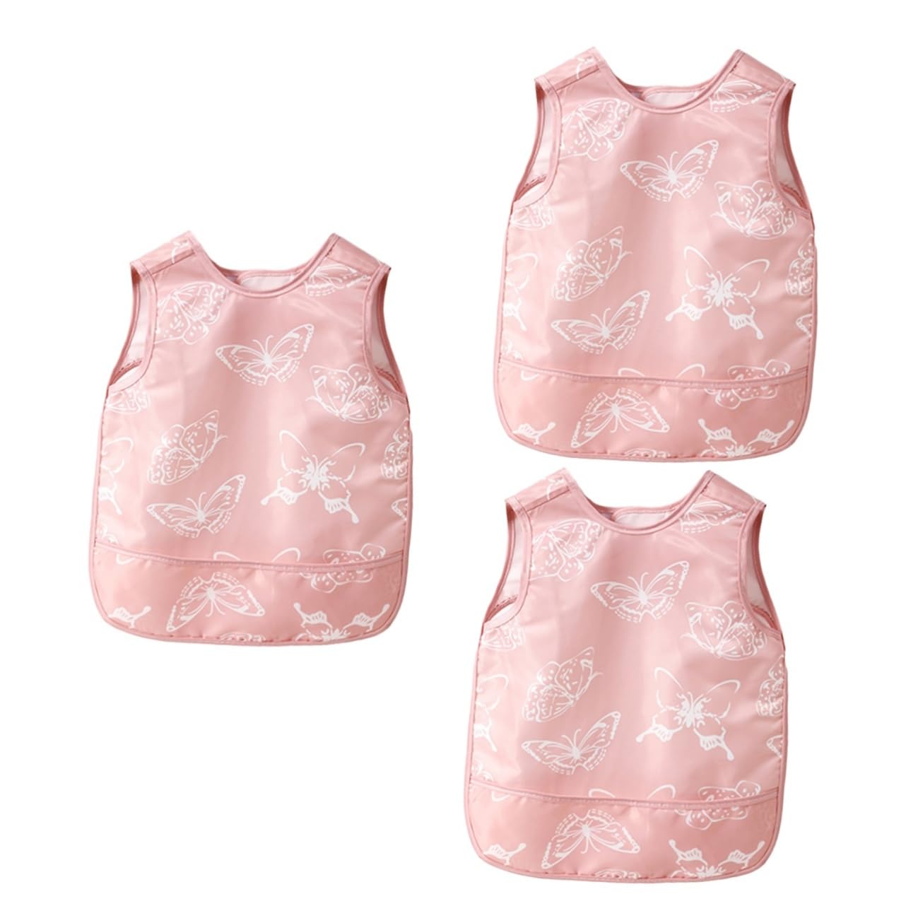 TOYANDONA 3 Pz Bambino Mangiare Bavaglino Bavaglini Bambino Grembiule Bambini Vernice Grembiule Pittura Grembiuli Grembiule Per Bambini Bambini Artista Grembiule Poliestere Bambini Mangiare