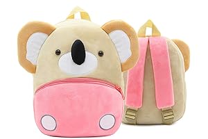 Toddler Backpack: Zoo Animals Pre-School Backpack for 2+ Year Olds