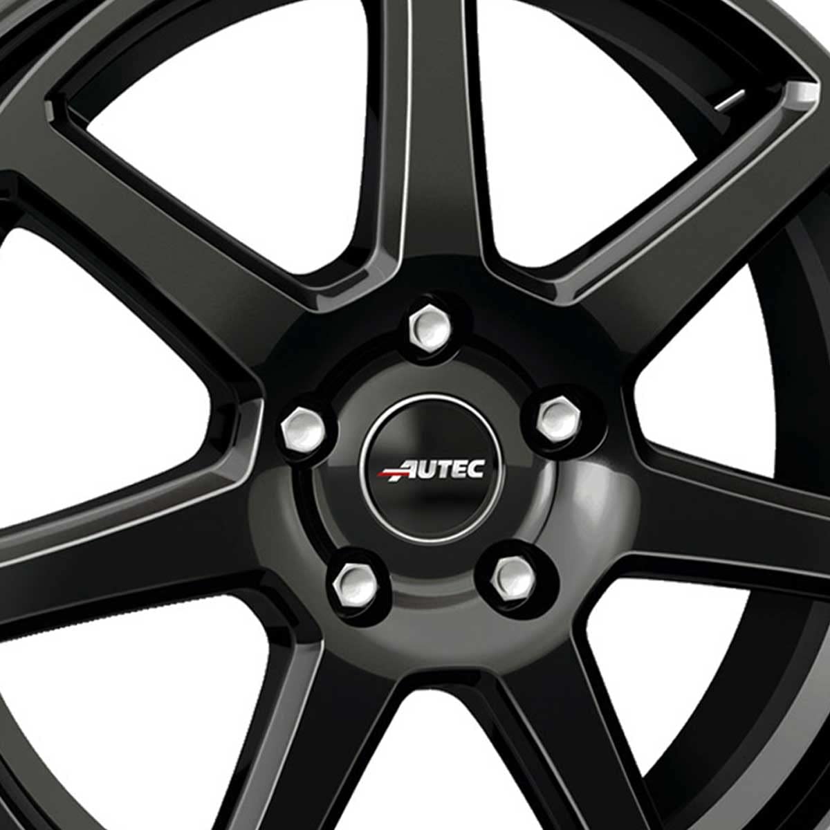 4x Llantas AUTEC TALLIN 6.5x16 ET38 5x112 Schwarz