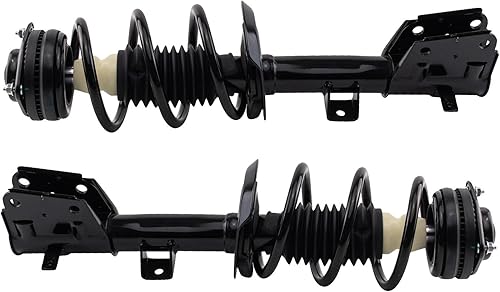 Miniatura 70 de TRQ - Conjunto de puntal delantero y resorte helicoidal (lados del conductor y del pasajero), para auto