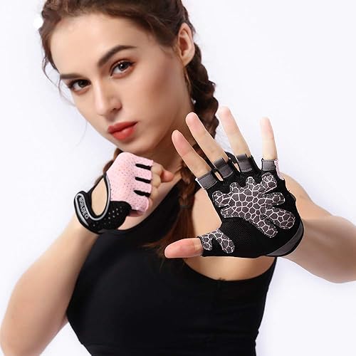 Guantes de entrenamiento antideslizantes diseñados para hombres y mujeres, guantes de fitness, guantes de gimnasio, guantes de levantamiento de