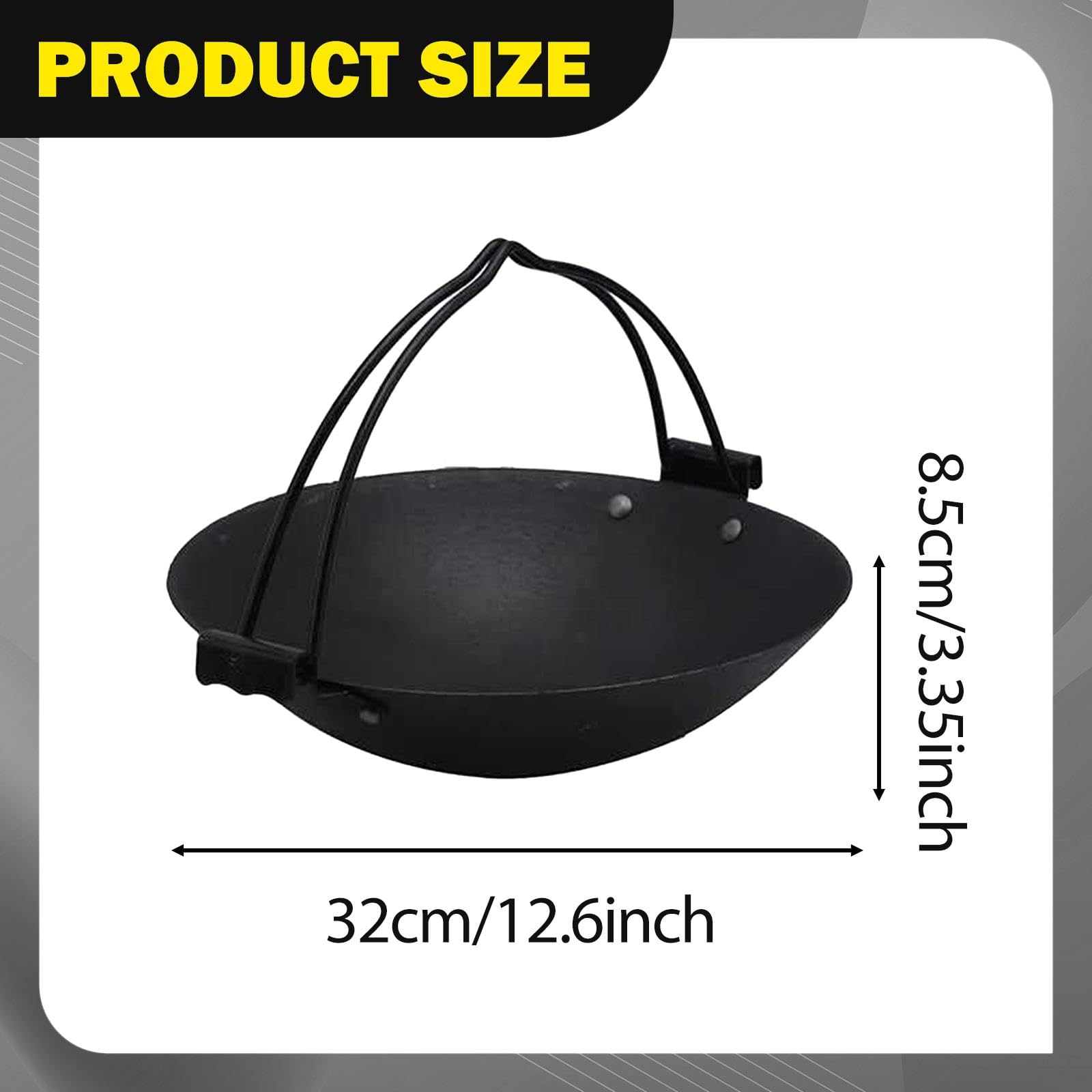 Pentola da Campeggio, Pentola per, Utensili da Cucina, Pentola da Appendere Facile da Pulire, Pentole per Esterni per Viaggi, Spiaggia E