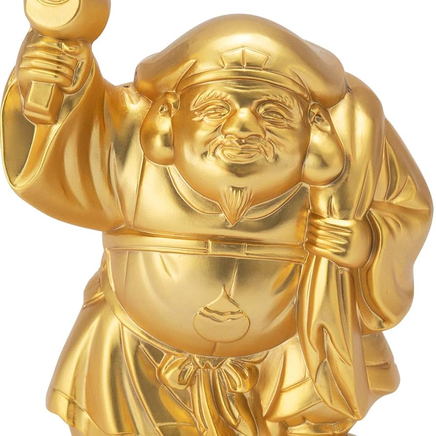 Amazon｜仏壇屋 滝田商店 仏像 開運招福七福神・大黒天 (高さ8.8