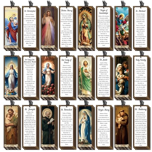 Cadeaux de prière marque-pages catholiques pour femme et homme de foi