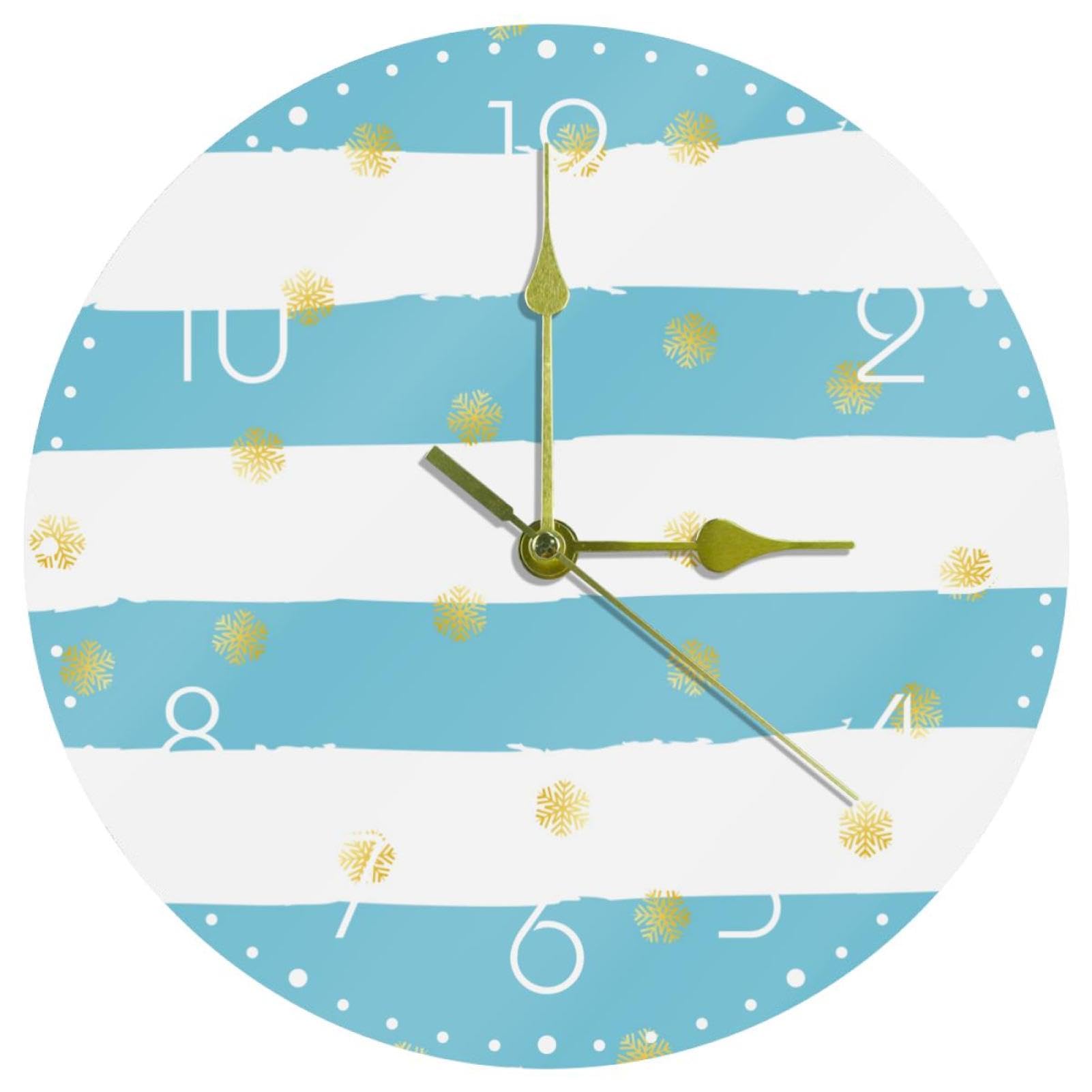 Horloge murale silencieuse sans tic-tac pour retrouver le sommeil en chambre