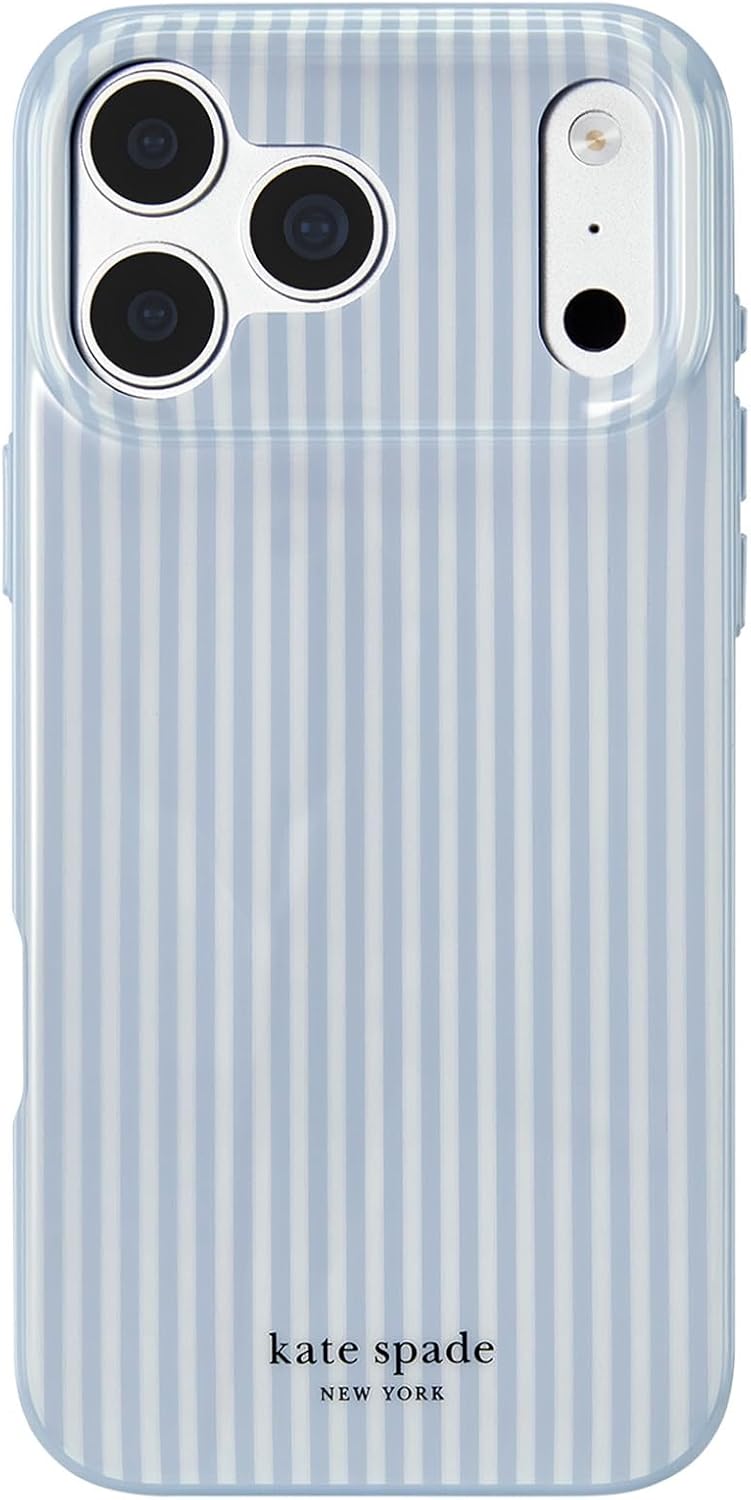  iPhone 18 Pro Max Case - Stripe Diamond Blue