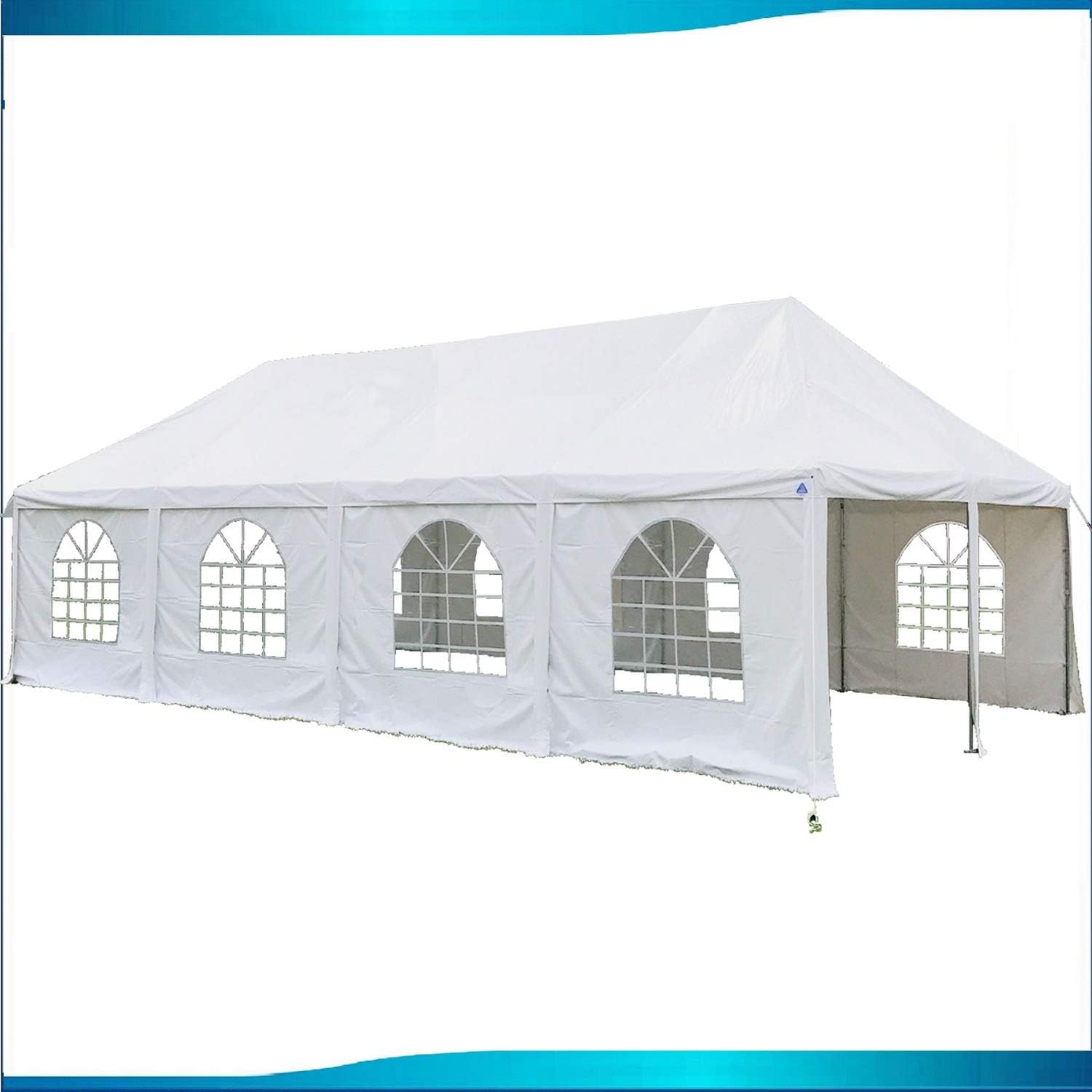 40'x20' PVC Frame Tent White - Wedding Party Canopy Shelter