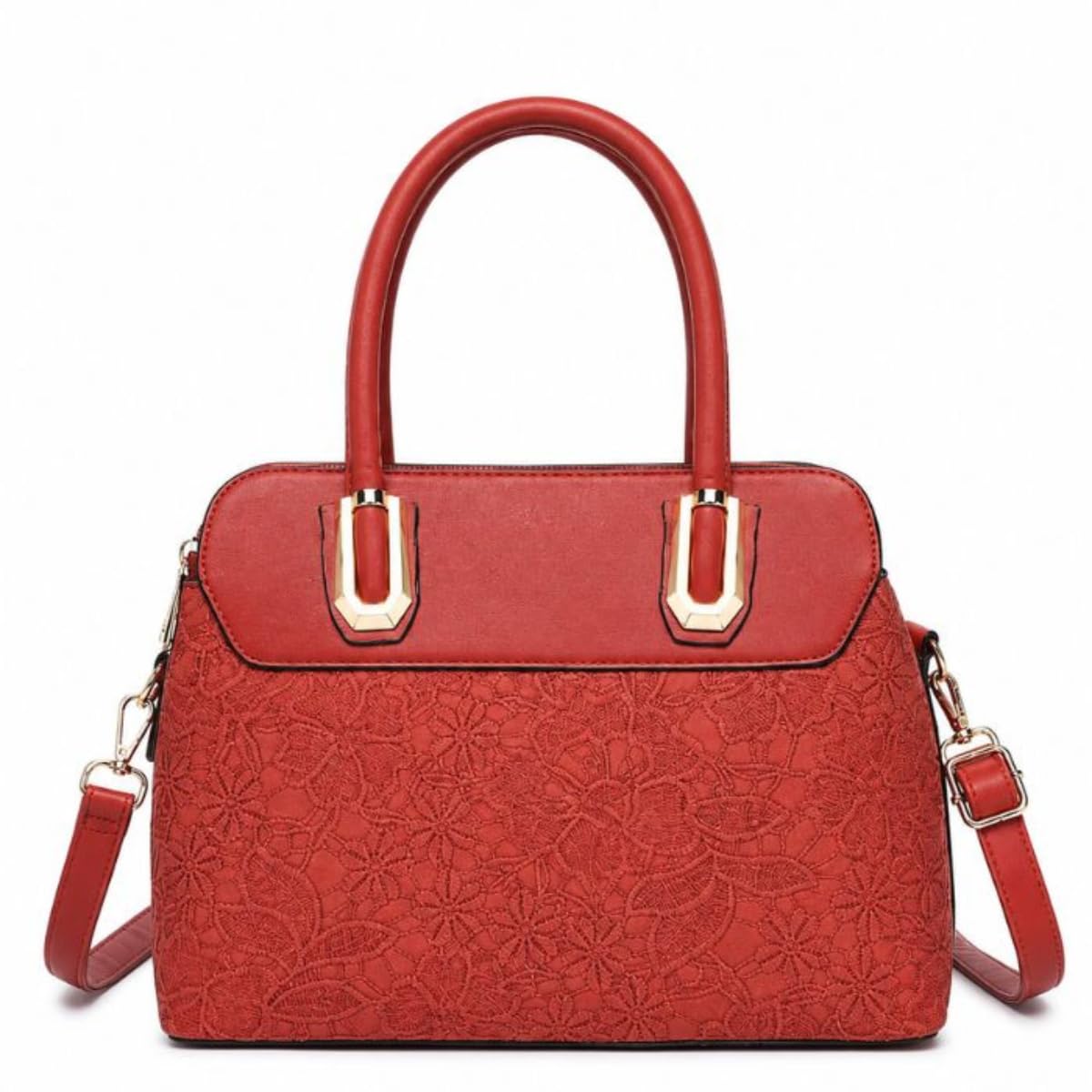 Women Handbag with Adjustable Sling Strap | Stylish Shoulder Bag for Women | Faux Leather Handbag-image-0