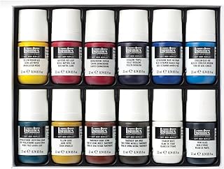 TINTA ACRILICA LIQUITEX C/12 22ML SOFT BODY 3699321