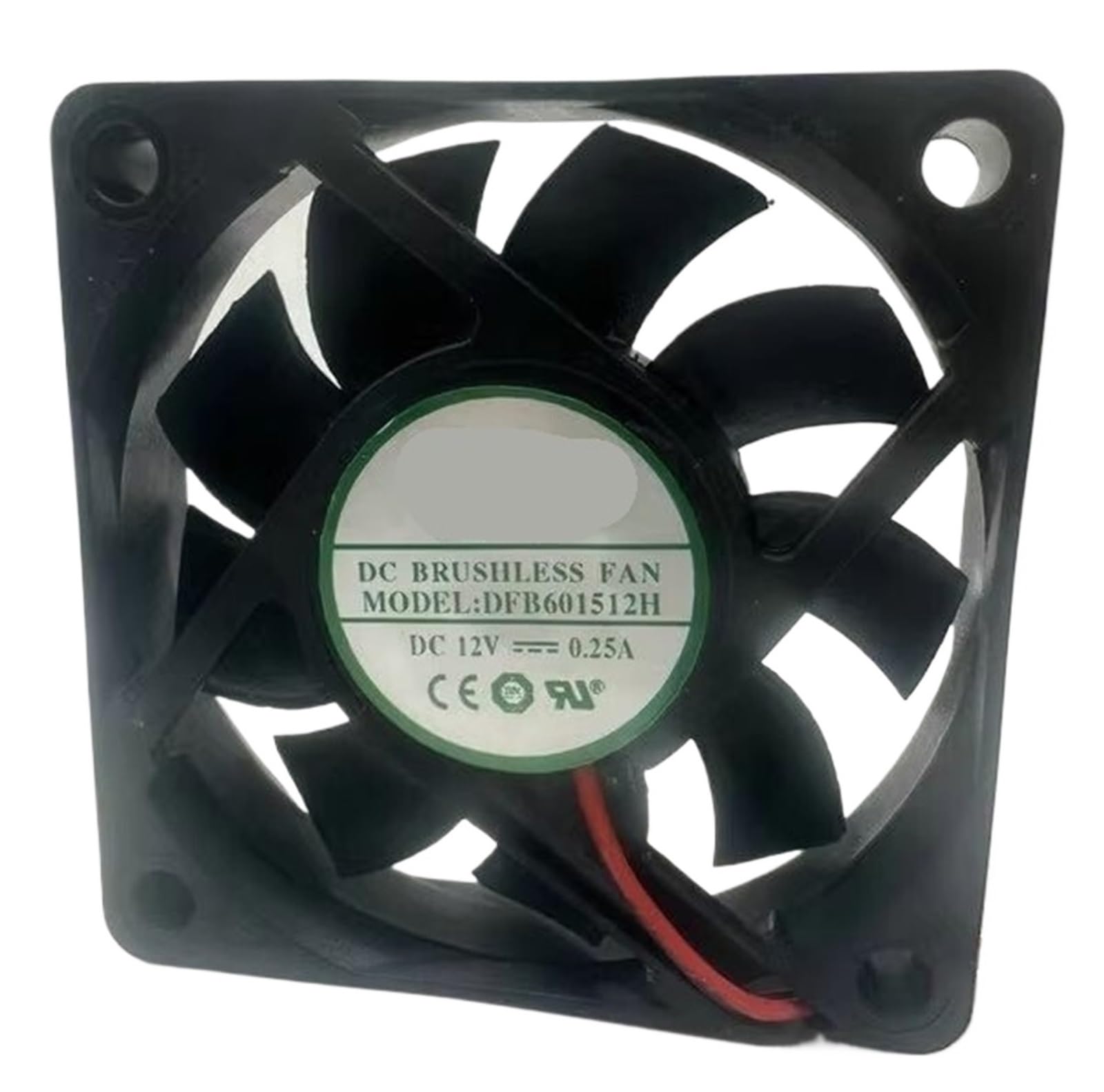 ZBWZXBDJ DFB601512H DC 12V 0.25A Two Lines Cooling Fan