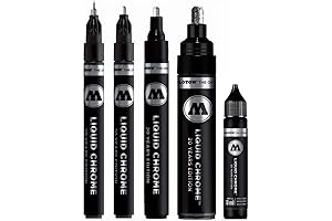 Molotov Liquid Chrome Markers | The Perfect Set for Stunning Metallic Accents