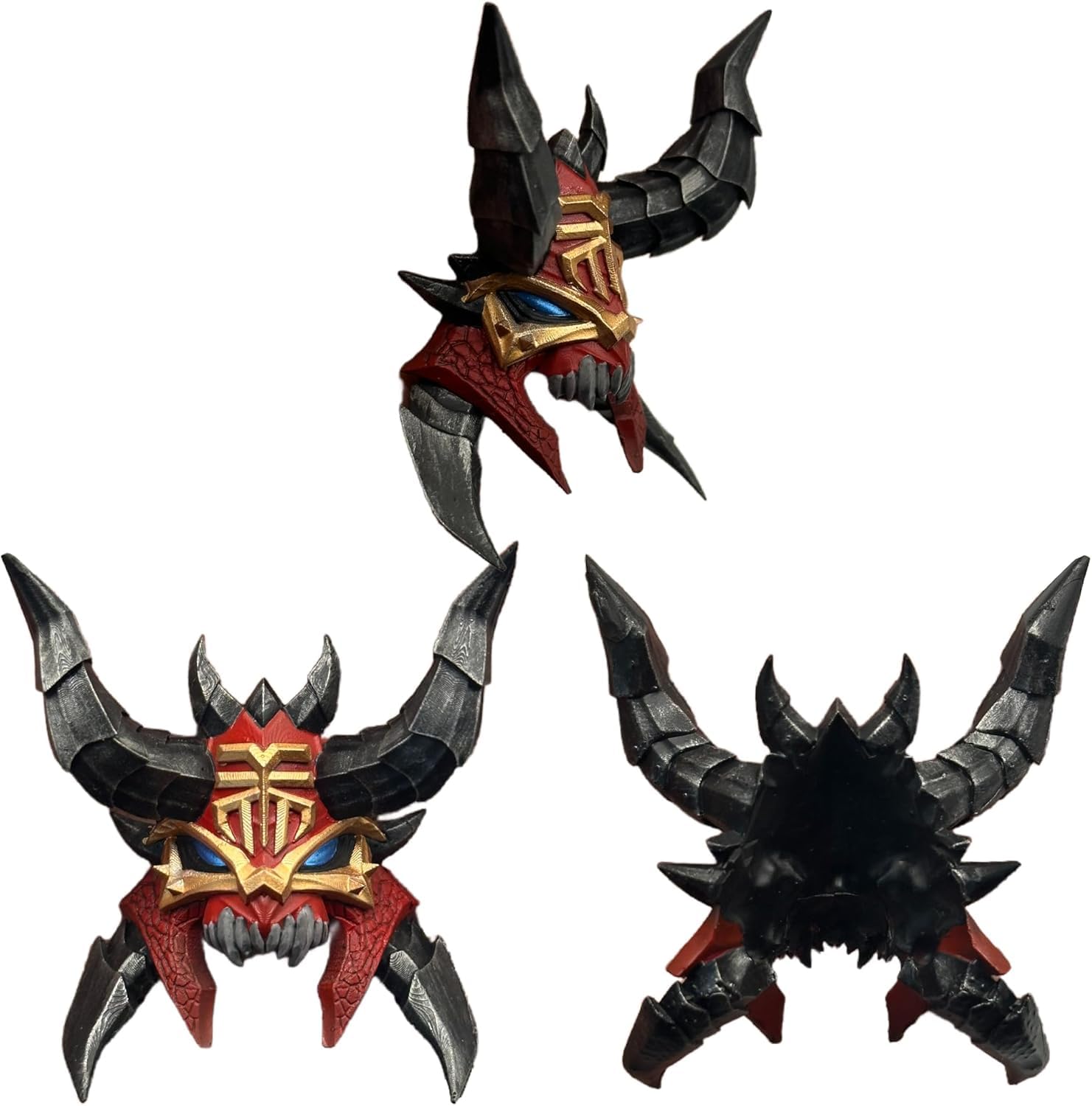 TOYVERSE Helmet Parts 01, Angron Accessories, PVC Soft Rubber Model Accessories, Applicable to JOYTOY Products, Ages 15 and Up - Image 2