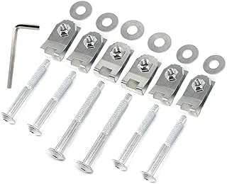 Truck Bed Mounting Bolt Kit for Ford Ranger 1984-2011, Mazda B3000 1994-2008, B2300 B4000 1994-2010, B2500 1998-2001 Replaces N802286-S101 9XB03-33402 924-310