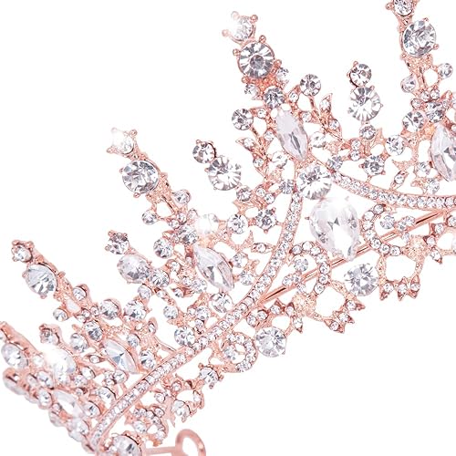 Miniatura 7 de Trnerm Coronas para mujer, Metal