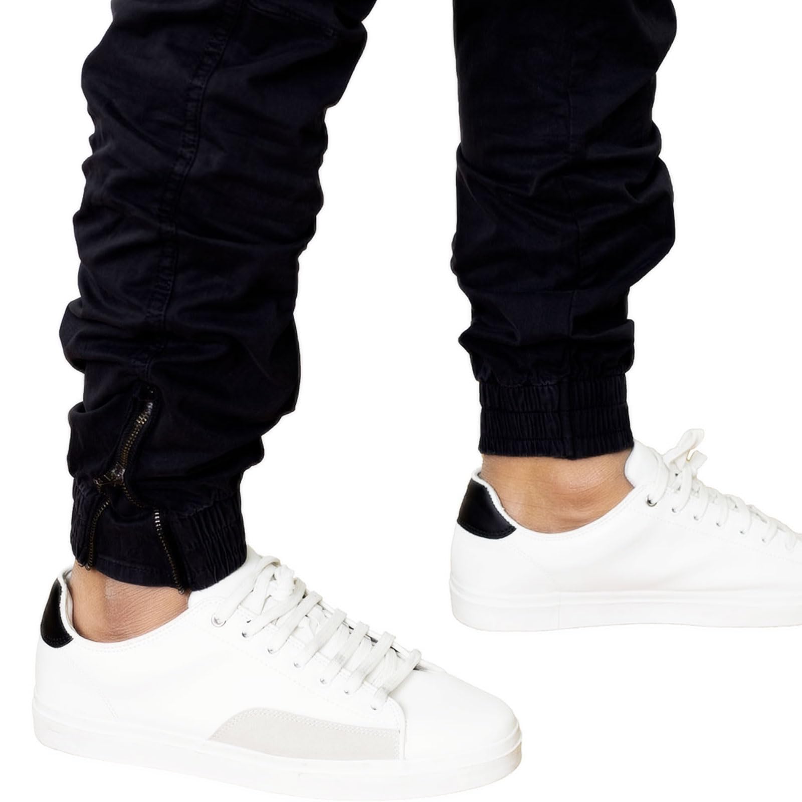 Toocool Herrenhose, Baumwoll-Cargohose Herren Stretch, Herrenhose mit Seitentaschen, Herren Cargo Hose, Lang Arbeitshose G6538