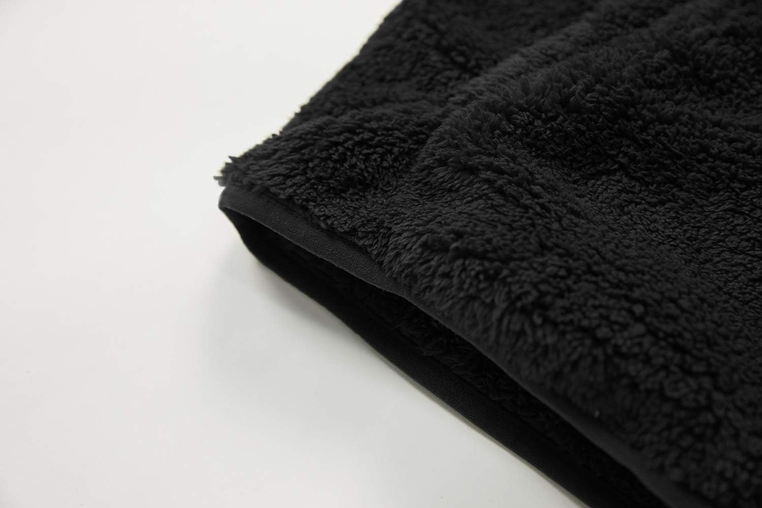 Runcati Mens Fuzzy Sherpa Jacket Cardigan Fleece Long Sleeve Full Zip Open Front Thermal Coat Fall Winter Outwear - Image 7